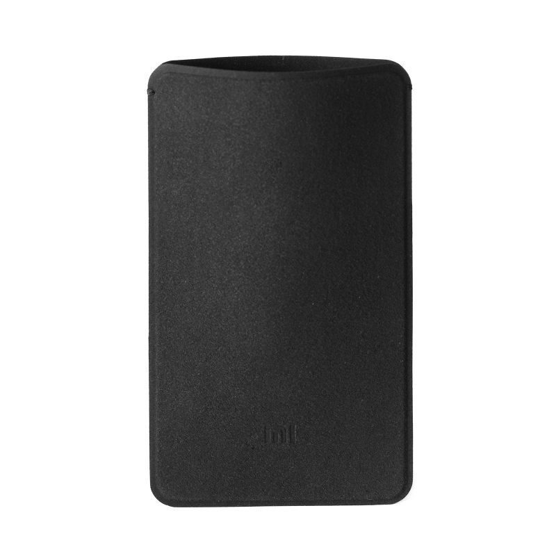 Xiaomi Mi Power Bank 5000mAh Microfiber Pouch Case Black